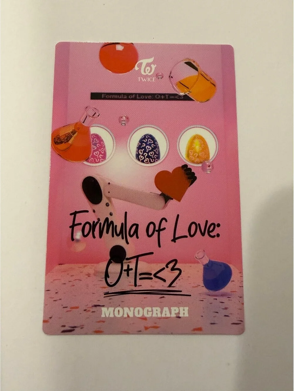 Twice Dahyun FORMULA OF LOVE Monograph Photocard